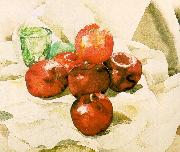 Demuth, Charles Still Life with Apples and a Green Glass China oil painting reproduction